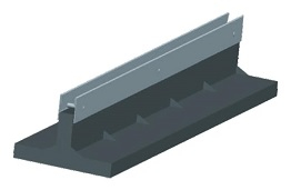HDPE盖板+不锈钢缝隙条